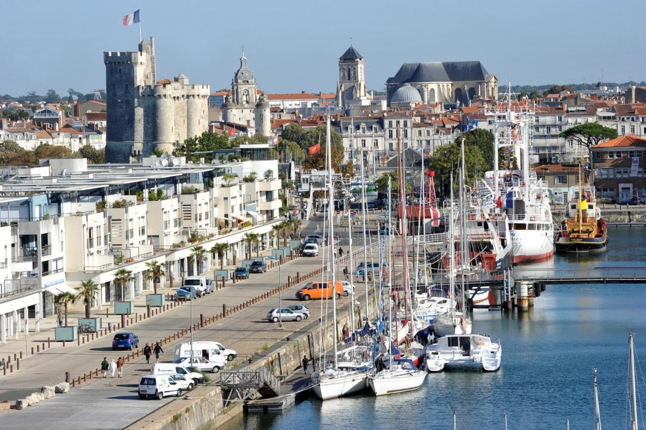 Charmant Cocon Iode Cosy Equipe, Baigne De Lumiere, Situe Au Coeur De La Rochelle A 1Min A Pied Du Marche Central Avec Tv Et Wifi Exteriér fotografie