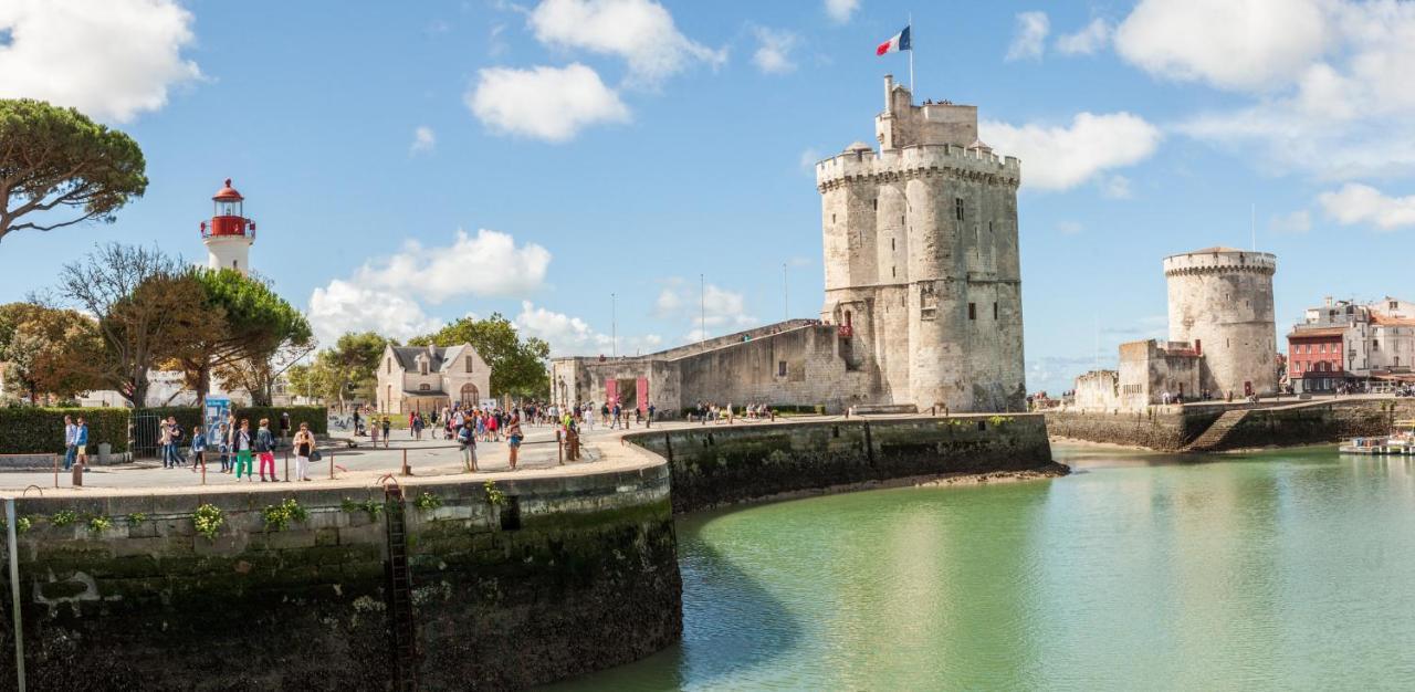 Charmant Cocon Iode Cosy Equipe, Baigne De Lumiere, Situe Au Coeur De La Rochelle A 1Min A Pied Du Marche Central Avec Tv Et Wifi Exteriér fotografie