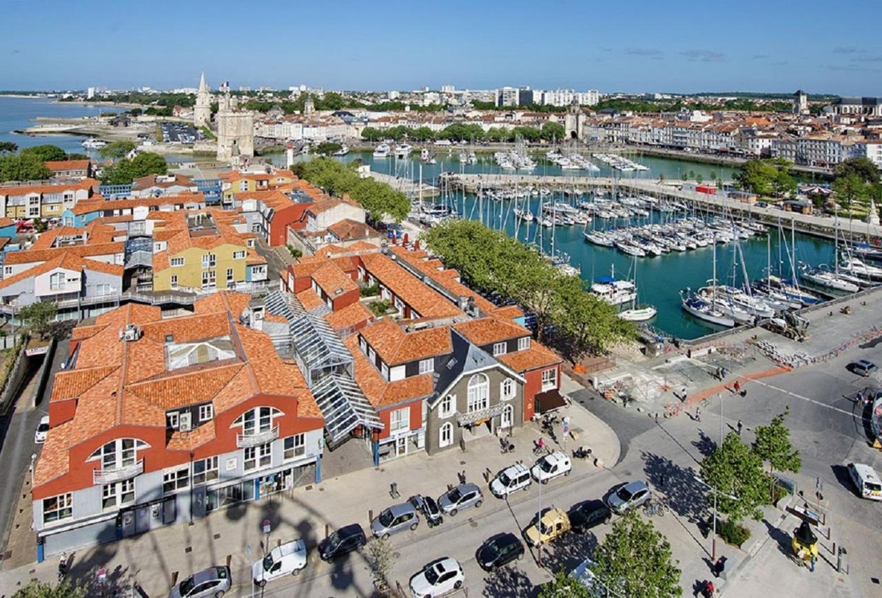 Charmant Cocon Iode Cosy Equipe, Baigne De Lumiere, Situe Au Coeur De La Rochelle A 1Min A Pied Du Marche Central Avec Tv Et Wifi Exteriér fotografie